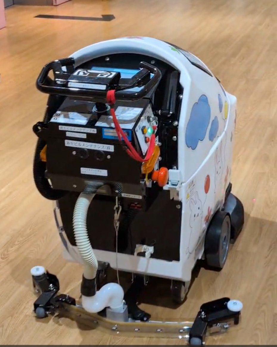 清掃ロボット「HAPiiBOT」の写真